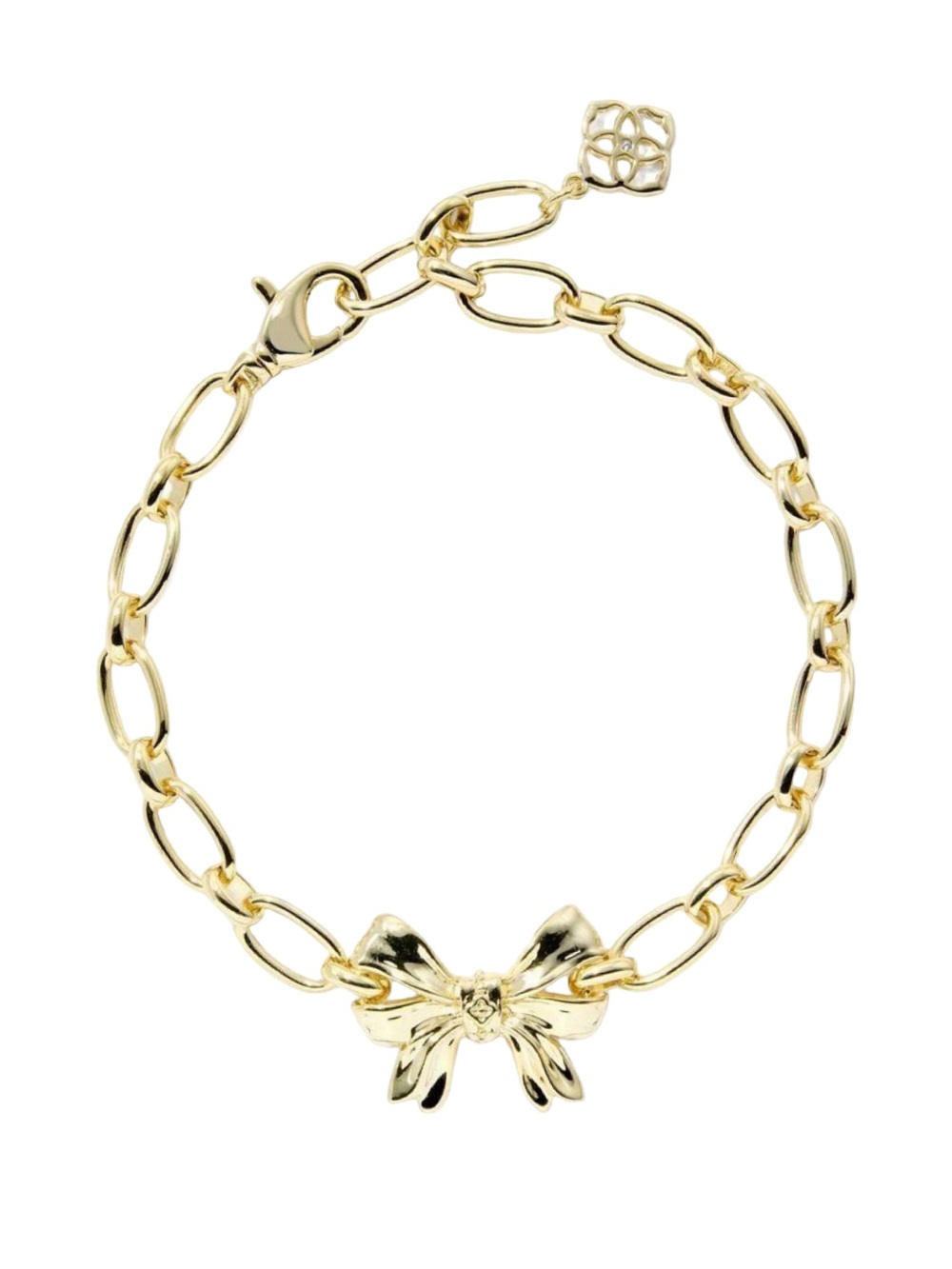 Kendra Scott Belle Bow Chain Bracelet - Gold